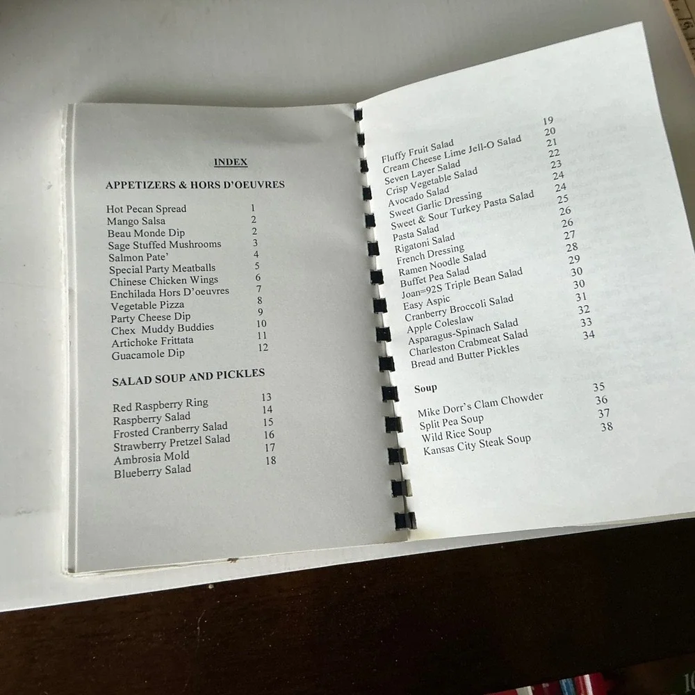 Vintage 1999 NCCW Board Cookbook National Council of Catholic Women Kansas City